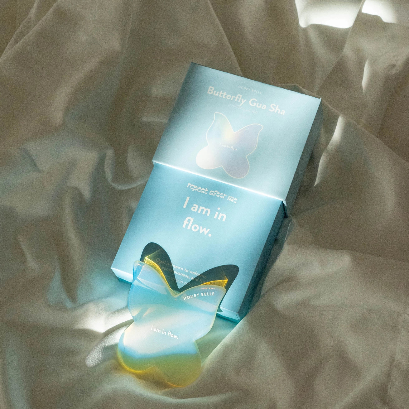 Opal Butterfly Gua Sha