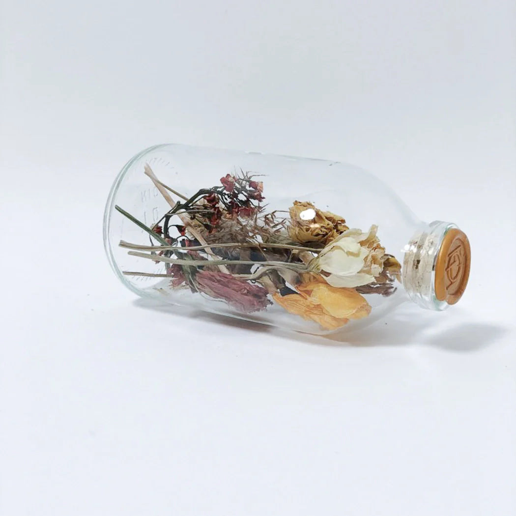 Dried Florals in Glass Harapan
